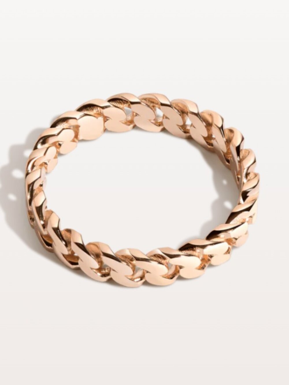 Aurate 2 Rose Gold Stackable Rings - Picture 4 of 5
